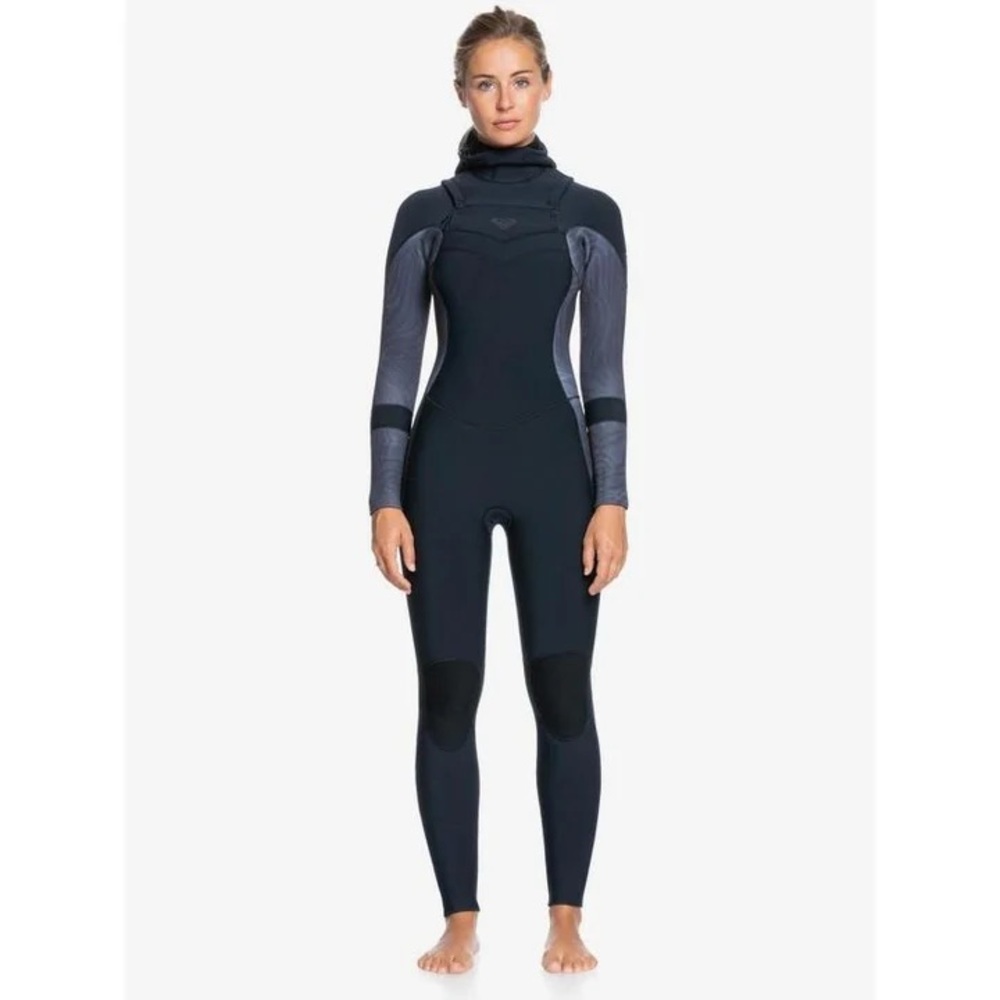 Roxy 543mm Chest Zip Wetsuit with Hood size 4 - Picture 4 of 7